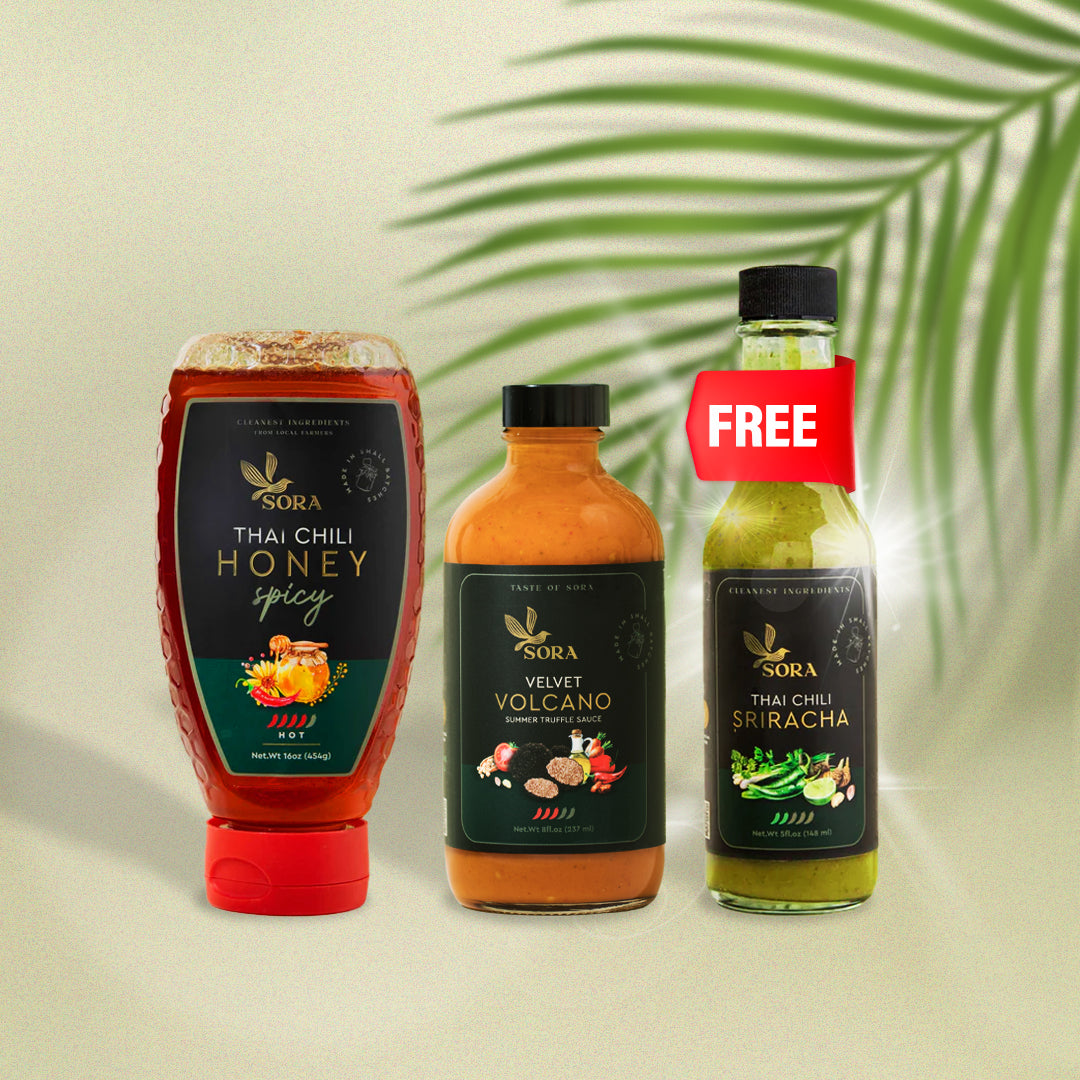 Spicy Honey & Sauce Holiday Set