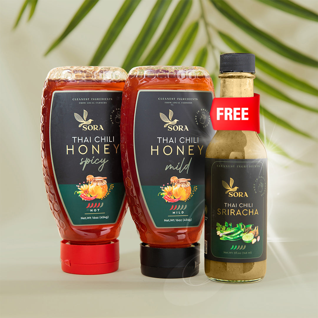 Honey & Sriracha Holiday Set
