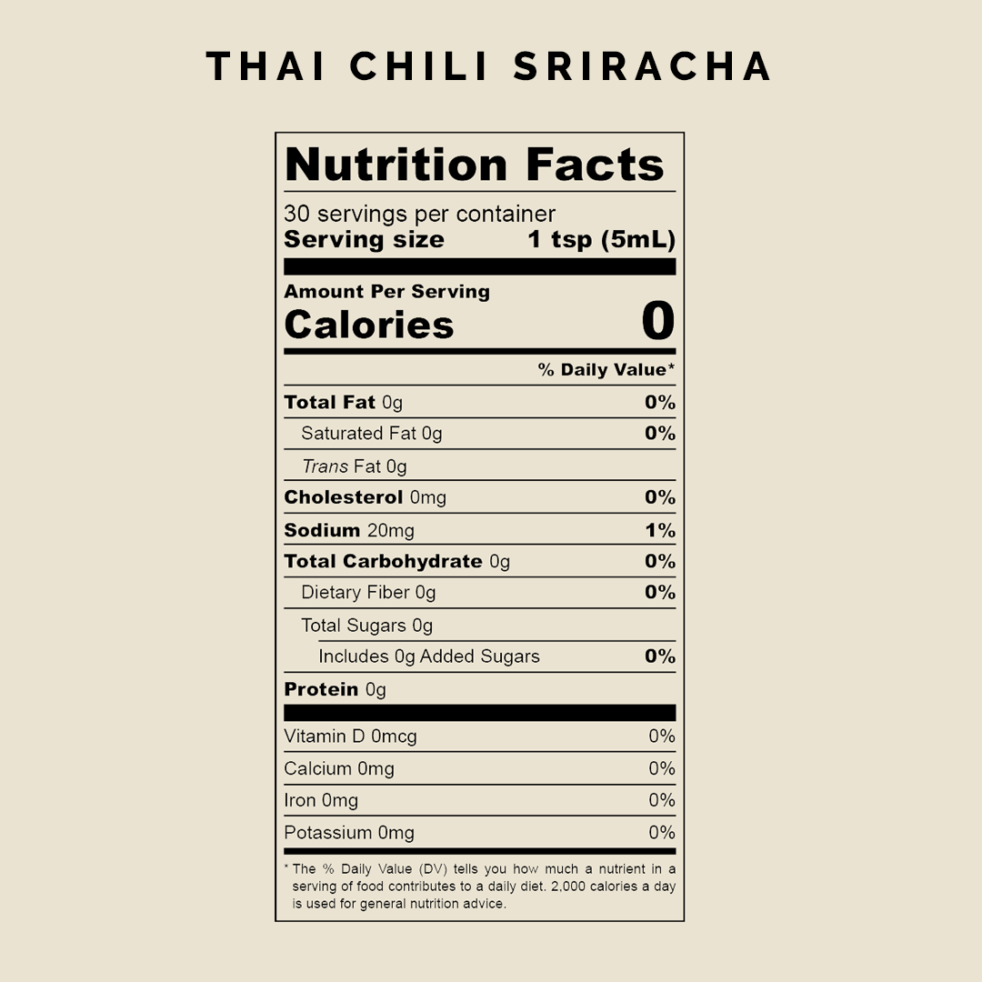 Thai Chili Sriracha - Chutney Style Case