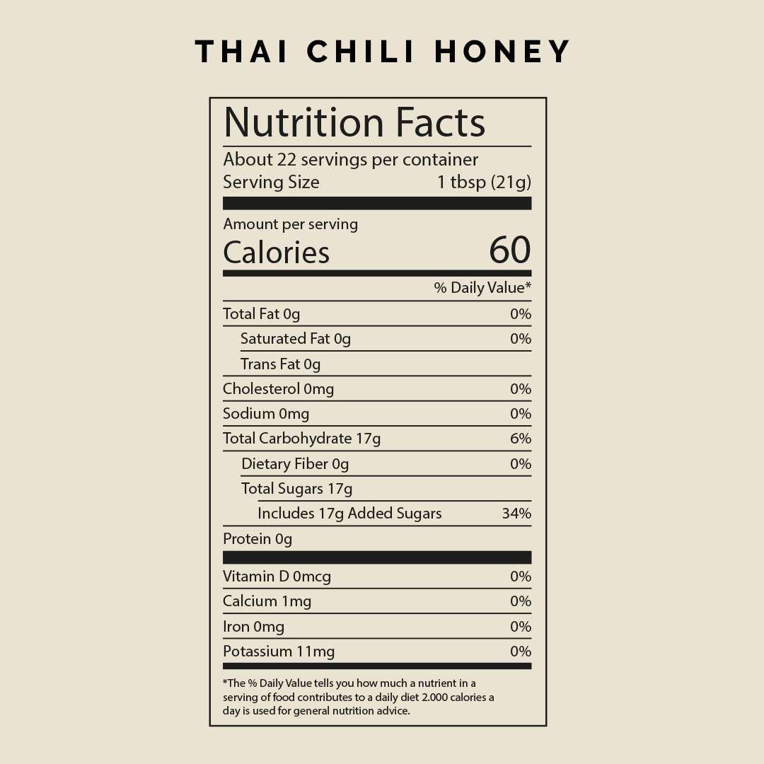 Thai Chili Honey - Mild